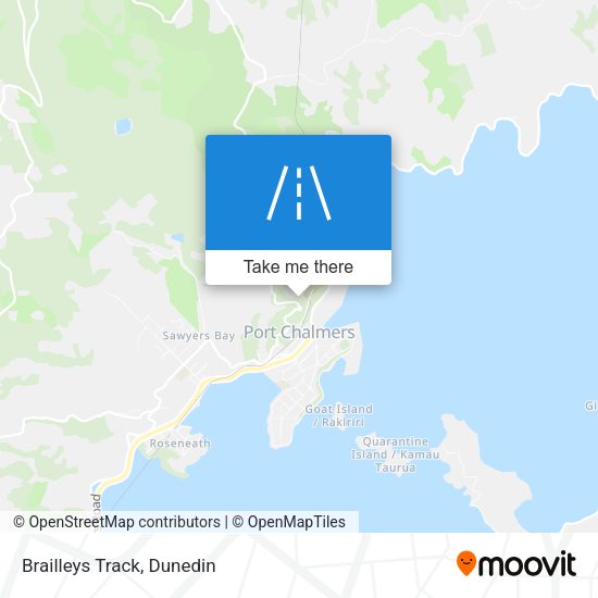 Brailleys Track map