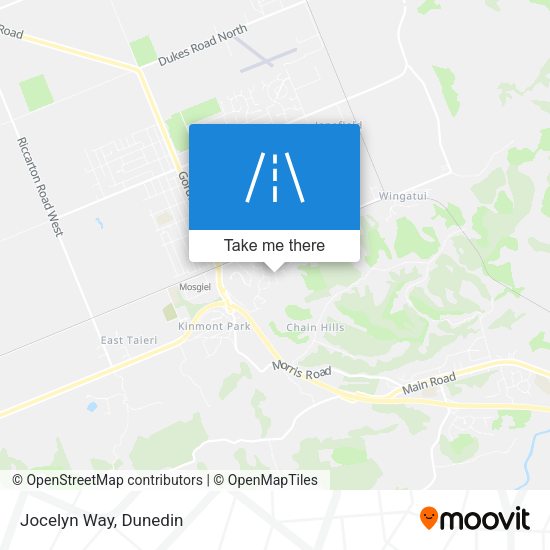 Jocelyn Way map