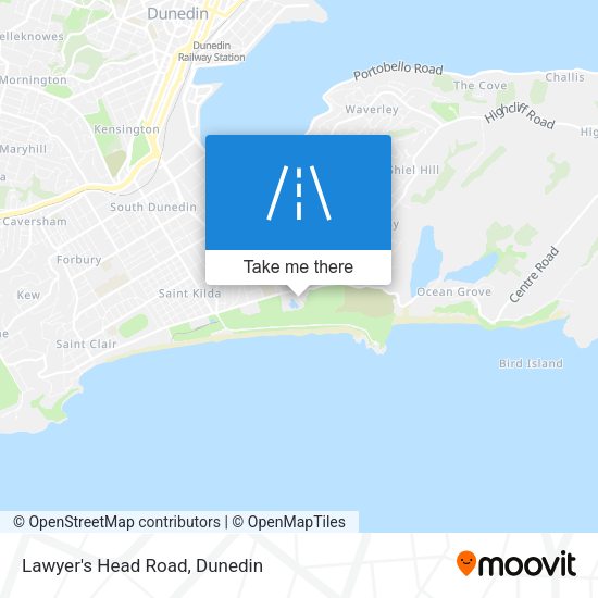 Lawyer's Head Road map