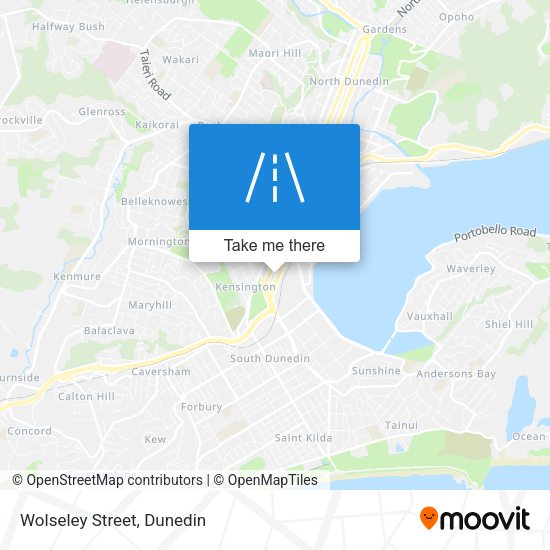 Wolseley Street map