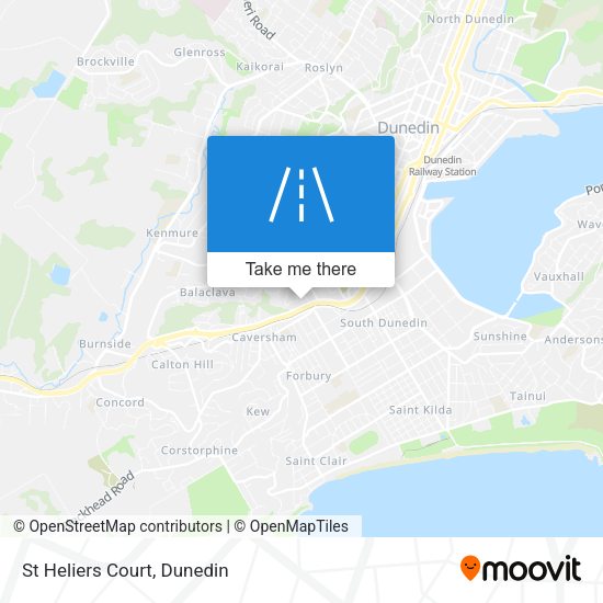 St Heliers Court map