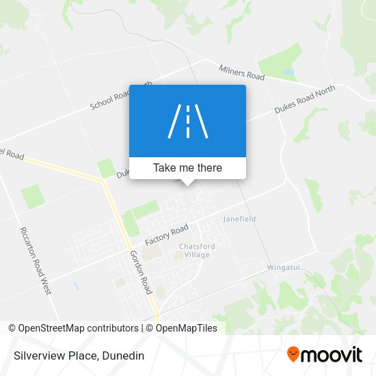 Silverview Place map