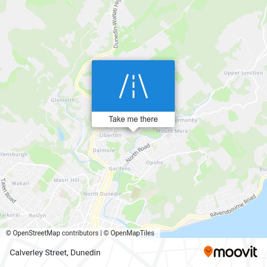Calverley Street map