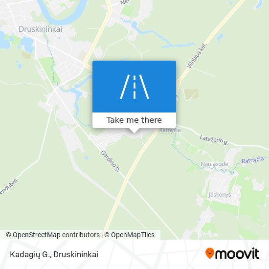 Kadagių G. map