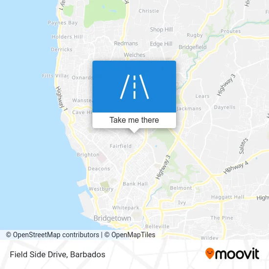 Field Side Drive map