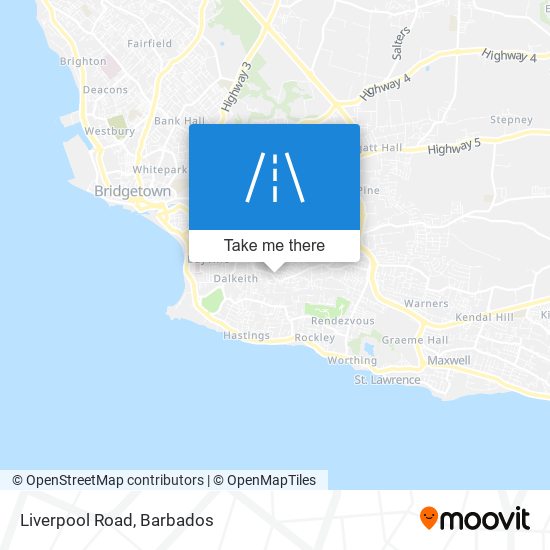 Liverpool Road map