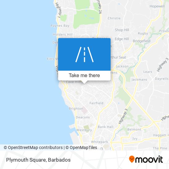 Plymouth Square map