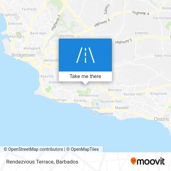 Rendezvous Terrace map