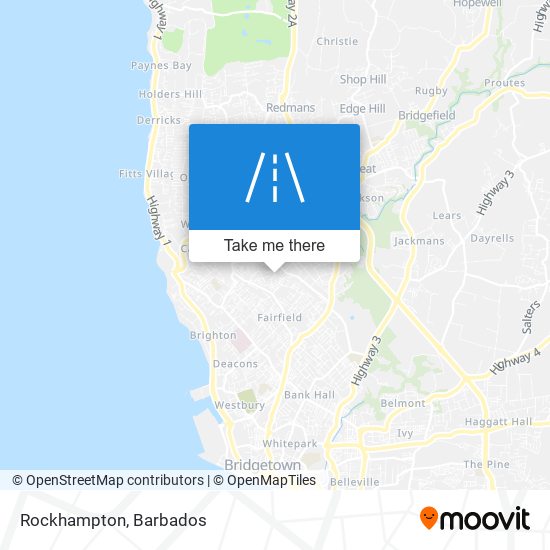 Rockhampton map