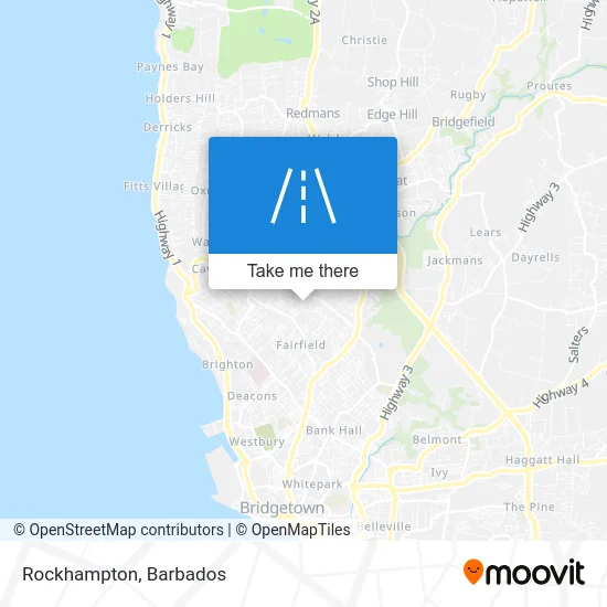 Rockhampton map