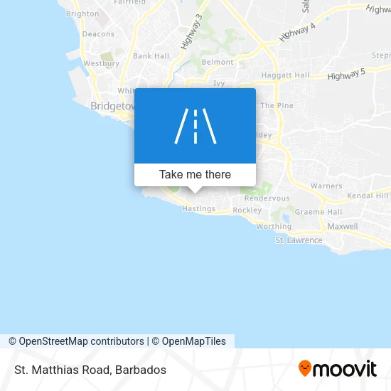 St. Matthias Road map