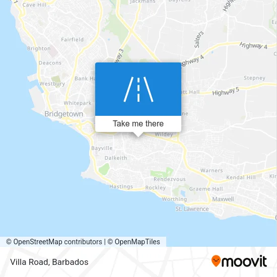 Villa Road map