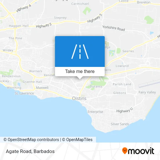 Agate Road map