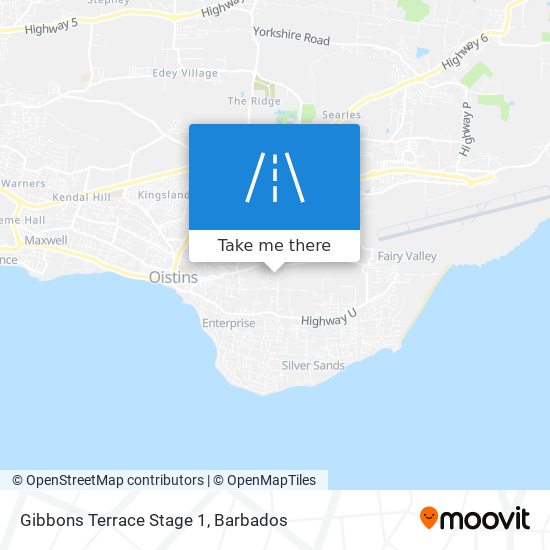 Gibbons Terrace Stage 1 map