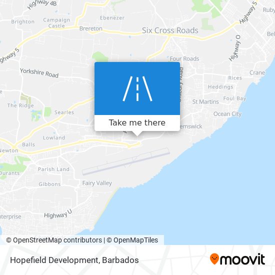 Hopefield Development map