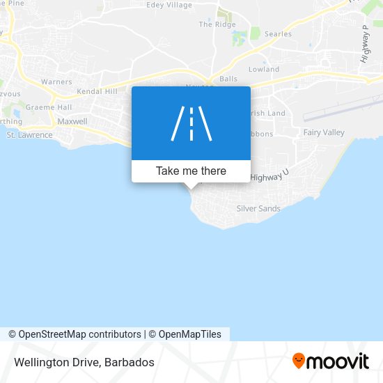 Wellington Drive map