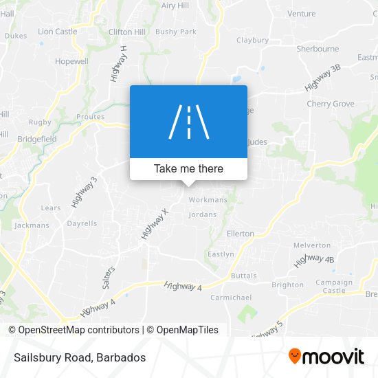 Sailsbury Road map