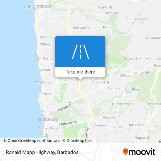 Ronald Mapp Highway map