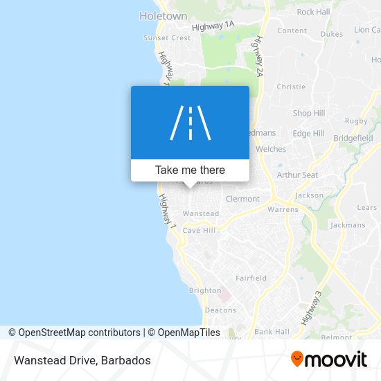 Wanstead Drive map