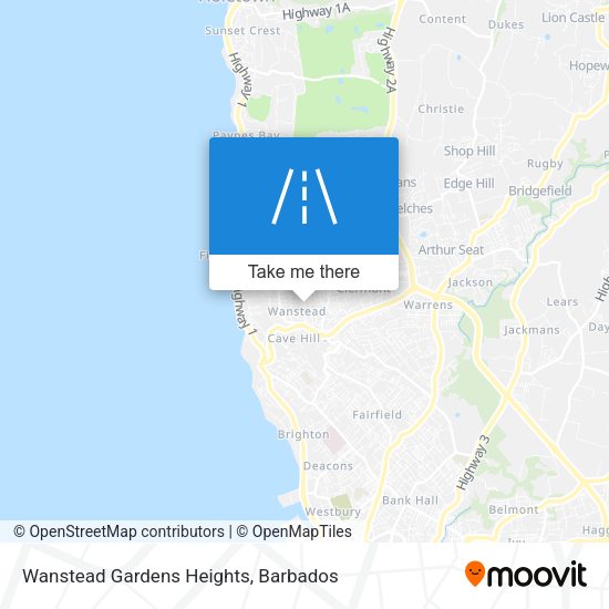 Wanstead Gardens Heights map