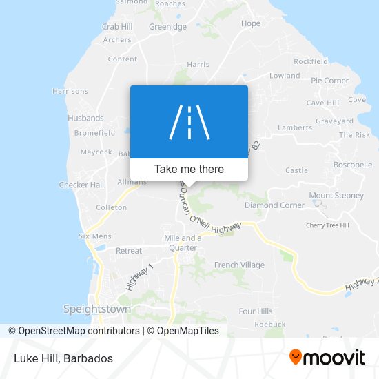 Luke Hill map