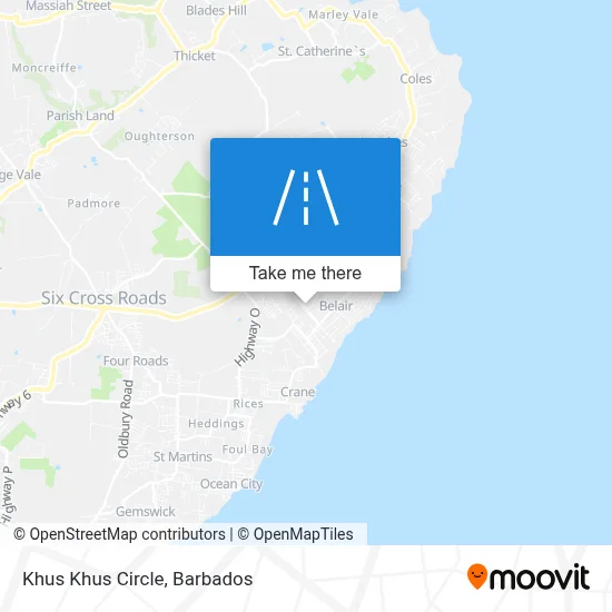 Khus Khus Circle map