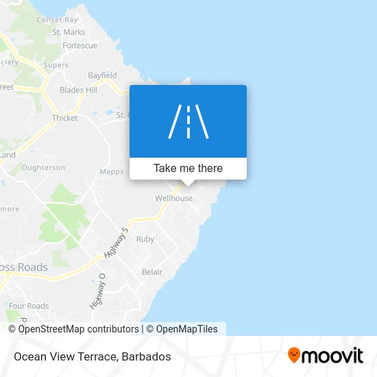 Ocean View Terrace map