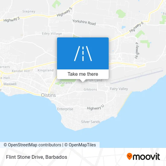 Flint Stone Drive map