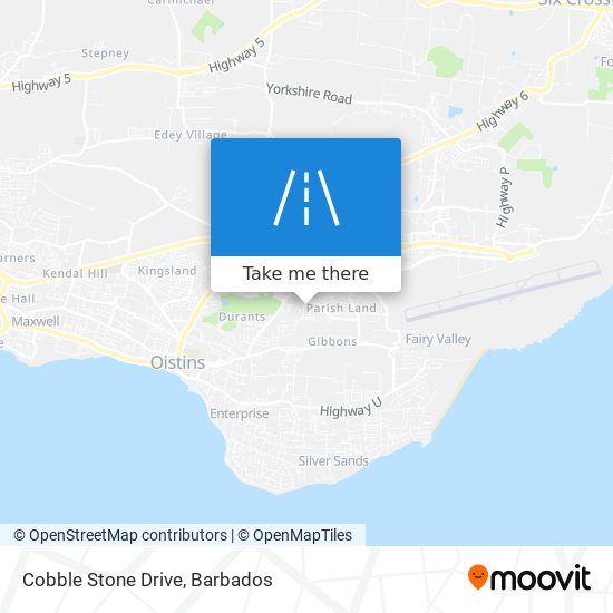 Cobble Stone Drive map