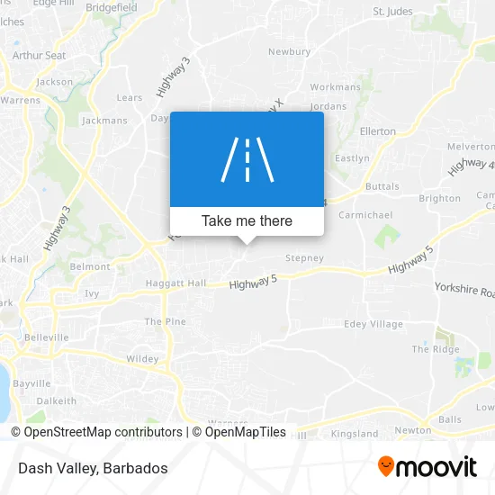 Dash Valley map