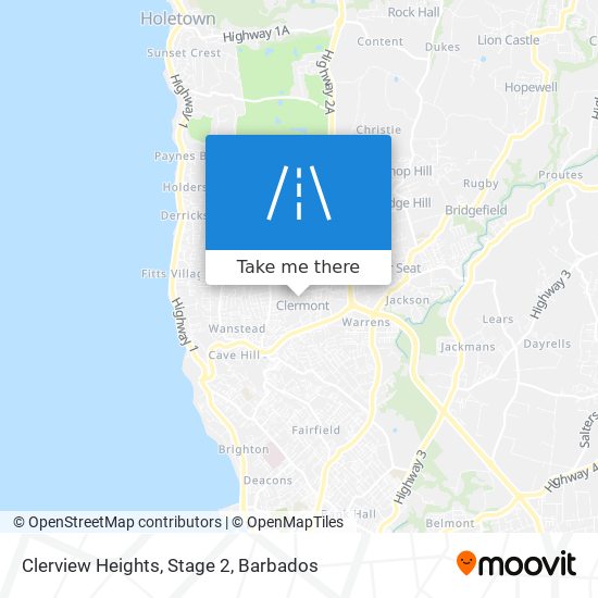 Clerview Heights, Stage 2 map