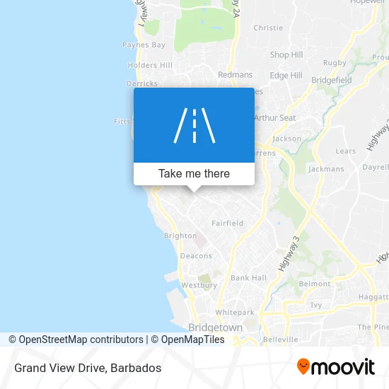 Grand View Drive map