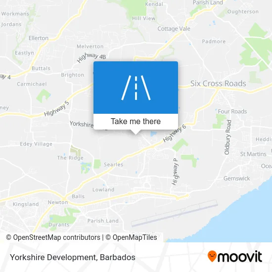 Yorkshire Development map