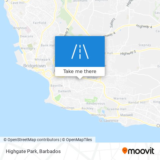 Highgate Park map