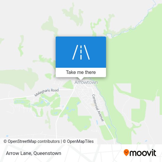 Arrow Lane map