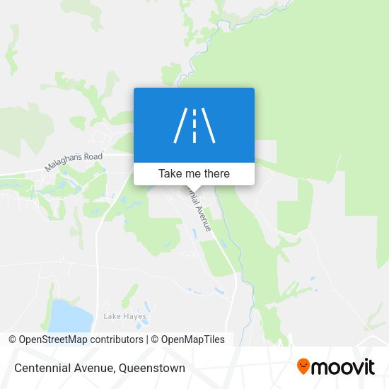 Centennial Avenue map