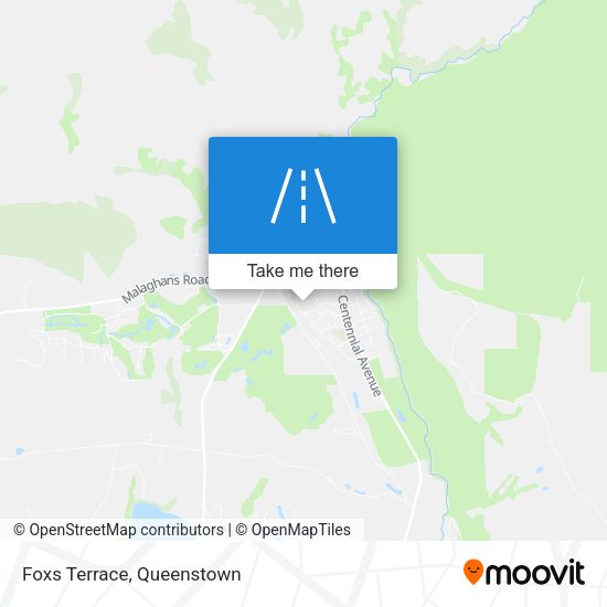 Foxs Terrace map