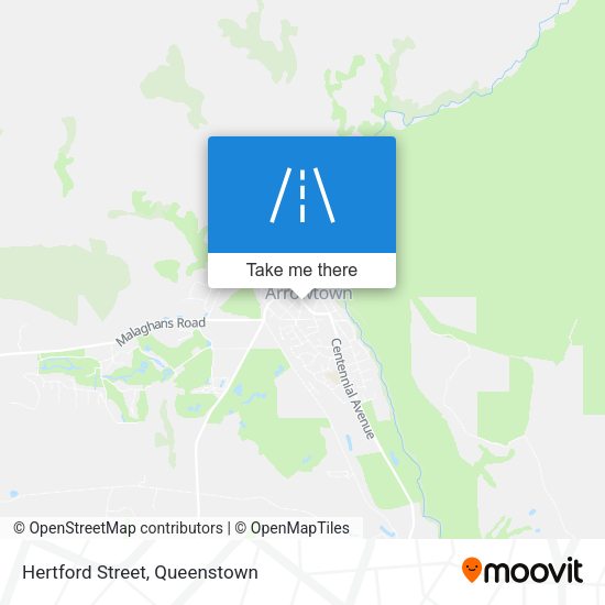 Hertford Street map