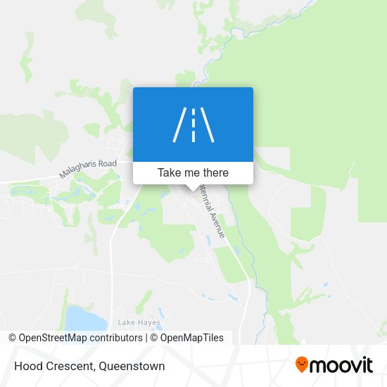 Hood Crescent map