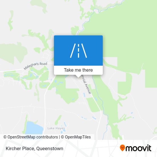 Kircher Place map