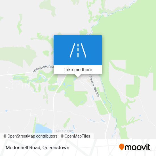 Mcdonnell Road map