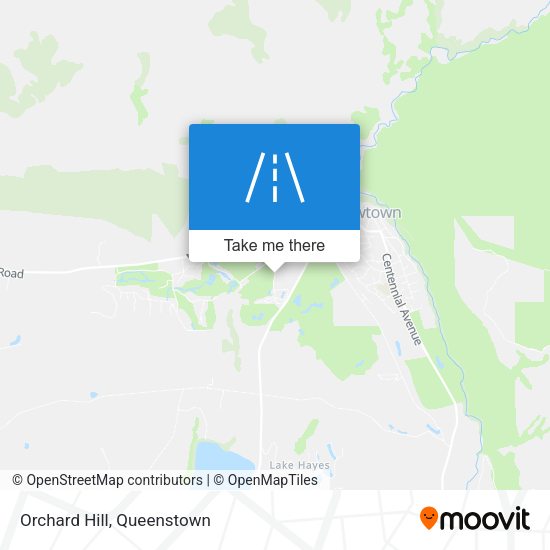 Orchard Hill map