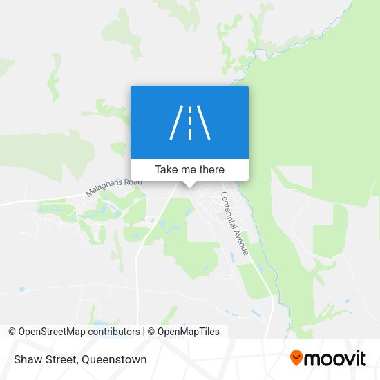 Shaw Street map