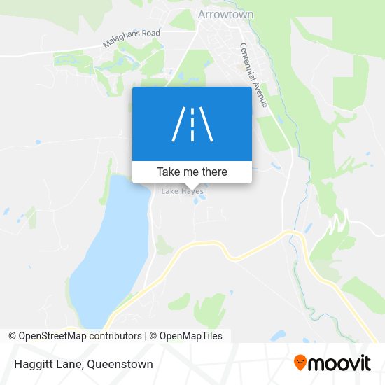 Haggitt Lane map