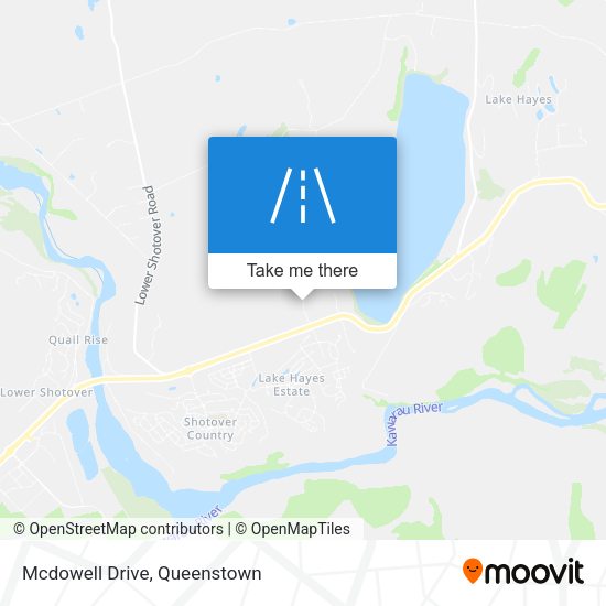 Mcdowell Drive map