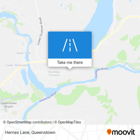 Herries Lane map