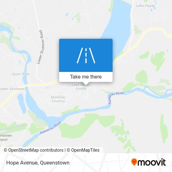 Hope Avenue map
