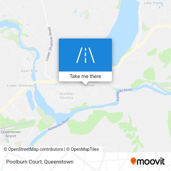 Poolburn Court map