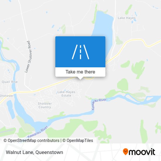 Walnut Lane map