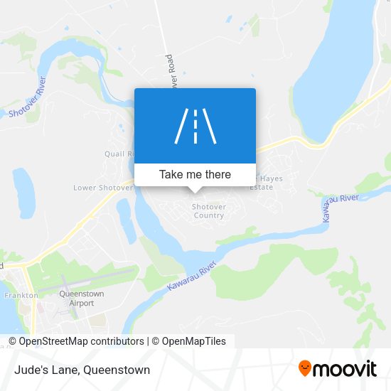Jude's Lane map